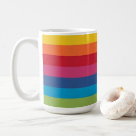 Regenbogen-Tasse Kaffeetasse
