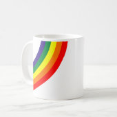 Regenbogen-Tasse Kaffeetasse (Vorderseite Links)