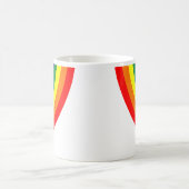 Regenbogen-Tasse Kaffeetasse (Mittel)