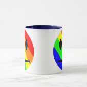 Regenbogen-Tasse Tasse (Zentrum)