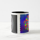 Regenbogen-Tasse Zweifarbige Tasse (Mittel)