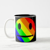 Regenbogen-Tasse Zweifarbige Tasse (Links)
