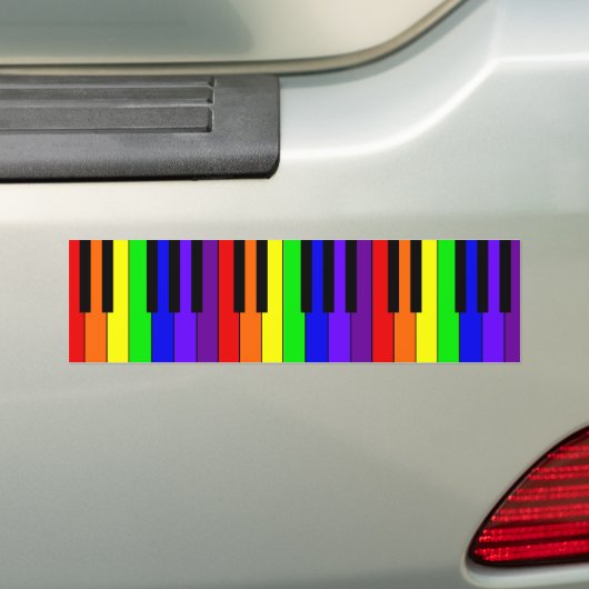 Regenbogen-Tastatur Autoaufkleber (Auf Auto)