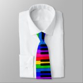 Regenbogen-Tastatur-Krawatte Krawatte (Gebunden)