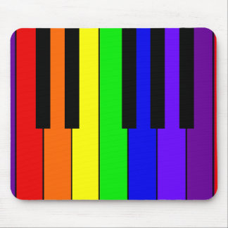 Regenbogen-Tastatur Mousepad