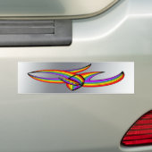 Regenbogen # Tätowierung 4 Autoaufkleber (Auf Auto)