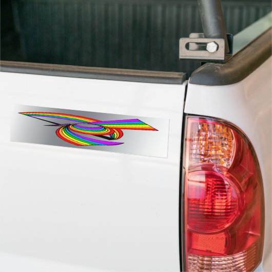 Regenbogen # Tätowierung 5 Autoaufkleber (Auf Lkw)