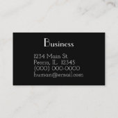 Regenbogen-Tatzen-Druck-Visitenkarte Visitenkarte (Rückseite)