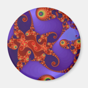 Regenbogen-Tentakel-Magnet Magnet