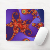 Regenbogen-Tentakel-Mauspad Mousepad (Mit Mouse)