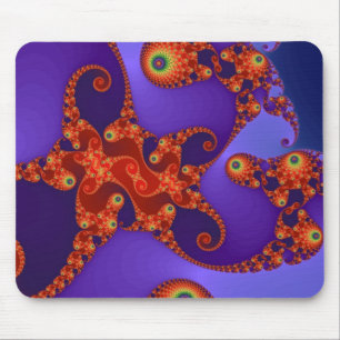 Regenbogen-Tentakel-Mauspad Mousepad