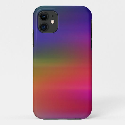 Regenbogen-Textur-iPhone-Hülle Case-Mate iPhone Hülle (Rückseite)