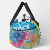 Regenbogen-Tie-Dye-Monogramm-Personalisierung Duffle Bag (Rechts)