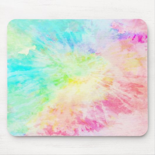 Regenbogen-Tie-Dye Mousepad (Vorne)