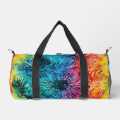 Regenbogen-Tie-Dye-Muster Duffle Bag (Vorderseite)