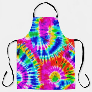 Regenbogen-Tie-Dye-Schürze Schürze