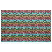 Regenbogen-Tigerstreifen Stoff (Fat Quarter (45,7 x 55,9 cm))