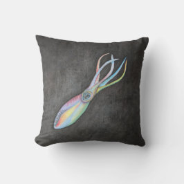 Regenbogen-Tintenfisch-Kissen Kissen