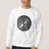 Regenbogen-Tintenfisch-Sweatshirt Sweatshirt (Vorderseite)