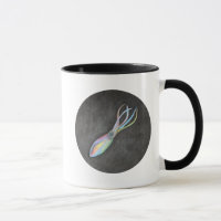 Regenbogen-Tintenfisch-Tasse