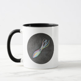 Regenbogen-Tintenfisch-Tasse Tasse