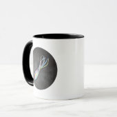 Regenbogen-Tintenfisch-Tasse Tasse (Vorderseite Links)
