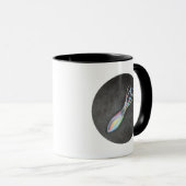 Regenbogen-Tintenfisch-Tasse Tasse (VorderseiteRechts)