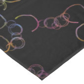 Regenbogen Tischdecke (Schrägansicht)