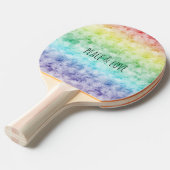 Regenbogen Tischtennis Schläger (Vorderseite)