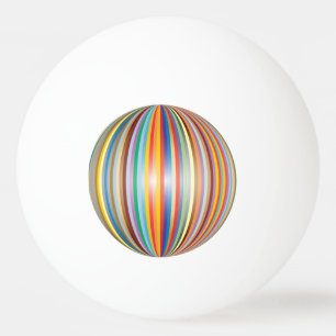 Regenbogen Tischtennisball