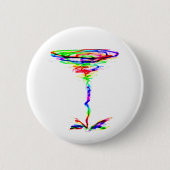 Regenbogen-Tornado Button (Vorderseite)