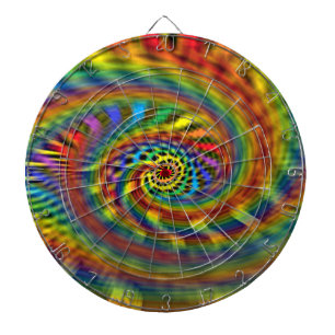 Regenbogen-Tornado Dartscheibe
