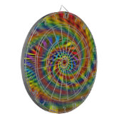 Regenbogen-Tornado Dartscheibe (Vorderseite Links)