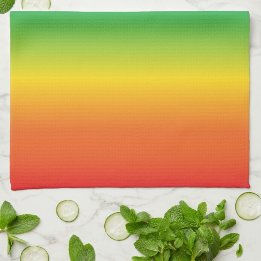 Regenbogen towell geschirrtuch (Gefaltet)