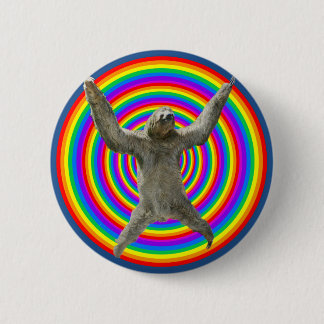 Regenbogen-Trägheit Button