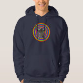 Regenbogen-Trägheit Hoodie (Vorderseite)