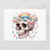 Regenbogen-Träum Postkarte (Vorderseite)