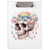 Regenbogen-Träume-Clipboard Klemmbrett (Vorderseite)