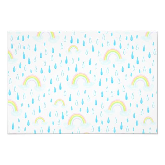 Regenbogen-Träume Fotodruck (Vorne)