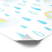 Regenbogen-Träume Fotodruck (Ecke)