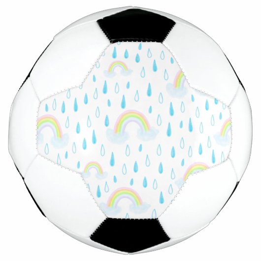 Regenbogen-Träume Fußball (Vorderseite)