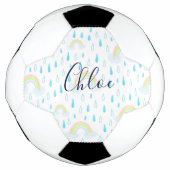 Regenbogen-Träume Fußball (Vorderseite)