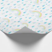 Regenbogen-Träume Geschenkpapier (Ecke)