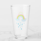 Regenbogen-Träume Glas (Vorderseite)