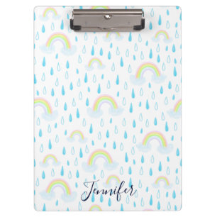 Regenbogen-Träume Klemmbrett