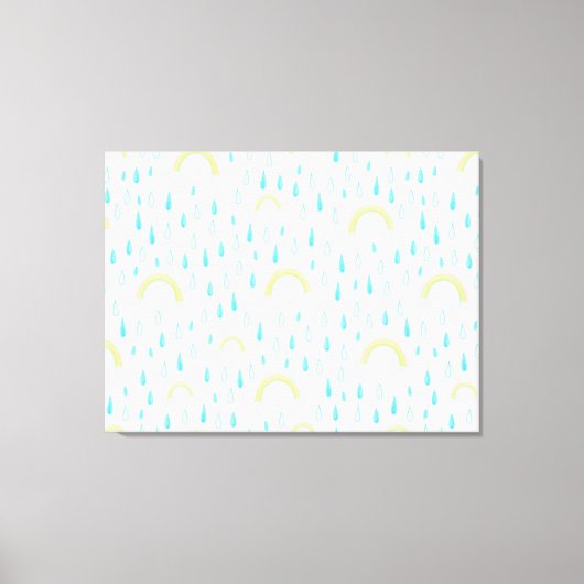 Regenbogen-Träume Leinwanddruck (Vorderseite)