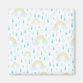 Regenbogen-Träume Magnet (Vorne)