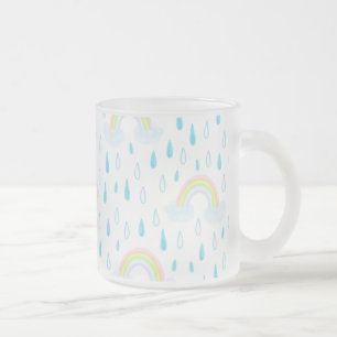 Regenbogen-Träume Mattglastasse