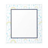 Regenbogen-Träume Notizblock (Vorderseite)