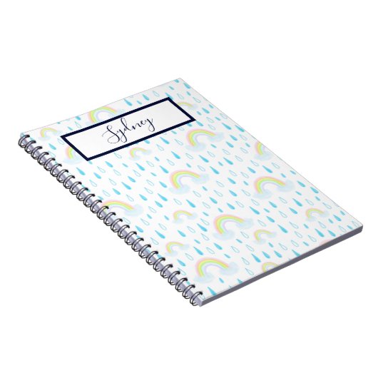 Regenbogen-Träume Notizblock (Rechte Seite)